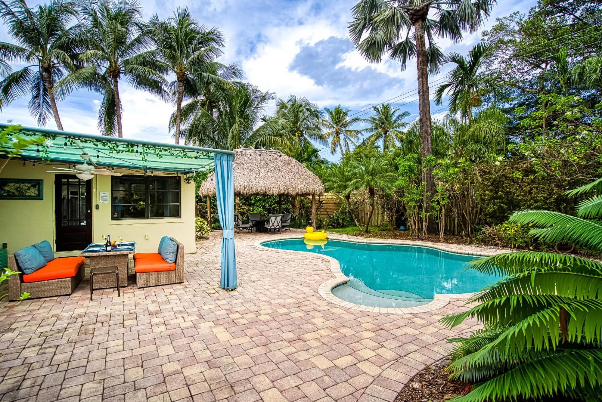 Chic Getaway W Heated Pool & Short Walk To Beach Villa Hollywood Exterior foto