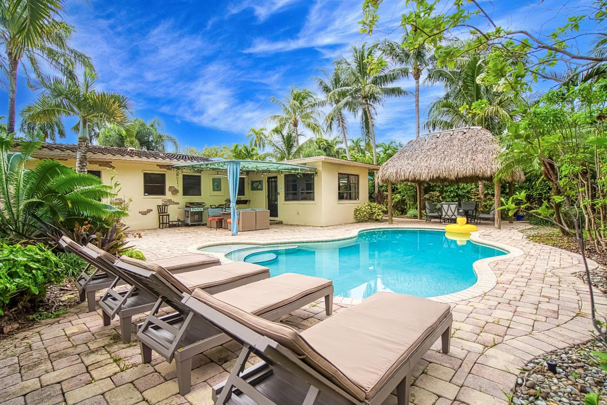 Chic Getaway W Heated Pool & Short Walk To Beach Villa Hollywood Exterior foto